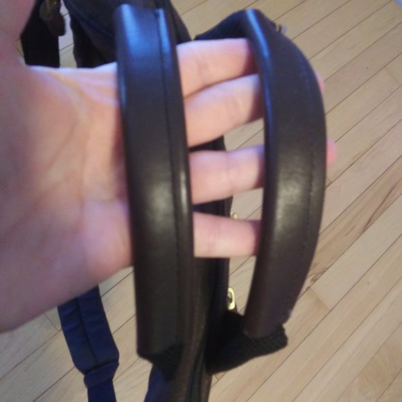 LL Bean Canvas laptop bag dark Brown . Unisex - Picture 5 of 14